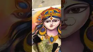 Navratri special rangoli art | garba rangoli | #rangolidesign