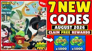 ☑️ NEW BRAWL STARS QR CODES 2026 | BRAWL STARS REDEEM CODES AUGUST 2026 | FREE REWARDS