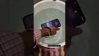 iPhone 12 pro max: Water test.. #shorts