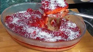 Strawberry pudding recipe | 