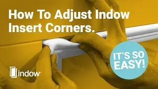 How to Install Indow Window Inserts - Adjusting the Corners