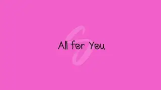 Scaz - All for You (Official Audio)