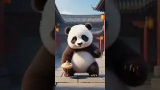 Cutest Panda Ever Plays Like a Baby! 🐼❤️ #cuteanimals #ai #aigenerated