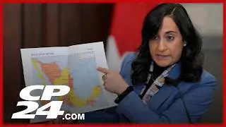 Foreign Affairs Minister Anita Anand spoke with reporters about what's going on in Mexico