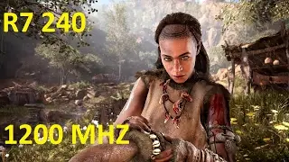 FarCry Primal | AMD R7 240 Overclock | 720P Medium Benchmark
