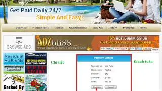 Hướng dẫn Add Funds t&agrave;i khoản cho ClickAdPAYS d&ugrave;ng mua Ative