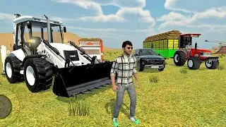 Jcb4dx,Mahindra Arjun 555 di,Creta car, Pickup Offroading 