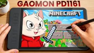 I Tried Playing Minecraft on a Drawing Tablet&hellip;