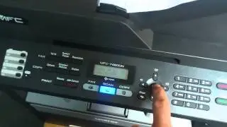 Skenovanie na Brother MFC-7460DN