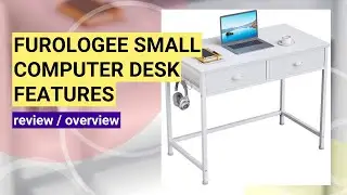 Furologee White Small Computer Desk Review: Perfect for Small Spaces!