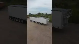Efficiency and durability, built right in. | Trison Electric Side Lok Tarp System on a Titan Trailer