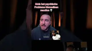 Mois hat psychische Probleme. Manuellsen reaction