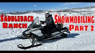 Epic Snowmobile Adventure At Saddleback Ranch - Part 2