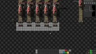 Factorio trains fuel speed test