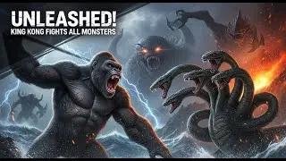 King Kong Fights All Monsters: The Ultimate Kaiju Gauntlet Against Legendary Beasts
