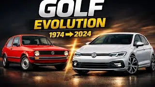 Volkswagen Golf Evolution (1974&ndash;2024) | Mk1 to Mk8 Complete History | Iconic Hatchback Legacy