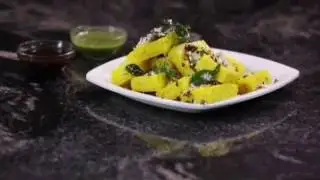 Khaman Dhokla - VCookVeg
