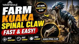 Farm Kuaka Spinal Claw Fast and Easy Warframe