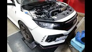 Full-Race Motorsports FK8 Civic Type R Garrett G-Series Internal Wastegate Turbo kit w/ 3.5&Prime; Intake