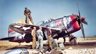 ESCORT TO HELL: The P-47 Thunderbolts' WWII Mission to Emden (1943 Restored Historical Video)