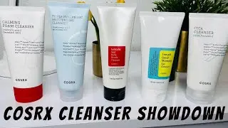 COSRX Cleanser Showdown | Review | Ranking | Cleansers for dry sensitive skin