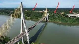 Marco das três fronteira,  Foz do Iguaçu pr 