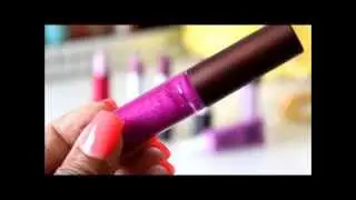 Megz Makeup Collection - Purple Lippies
