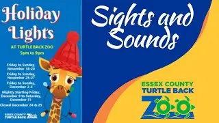 🎄 Turtle Back Zoo Holiday Lights Spectacular 2022 | Sights & Sounds in 4K Magic! ✨ West Orange, NJ