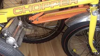 Channel update Raleigh chopper ultra violet and puch magnum x first good look