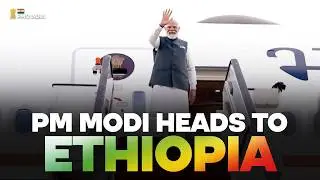 PM Modi embarks on an official visit to Ethiopia