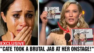 Cate Blanchett Publicly Blasted Meghan As &ldquo;Fake Princess&rdquo; At Bambi Awards Leaving Hollywood Stunned