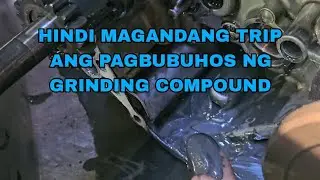 ISANG BUONG GRINDING COMPOUND YATA ANG BINUHOS SA MOTOR NI SIR