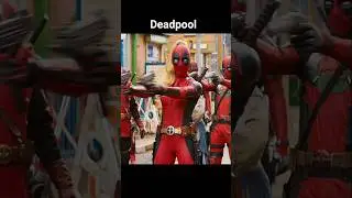 Deadpool y Wolverine se enfrentan a todas las versiones de Deadpool #deadpool