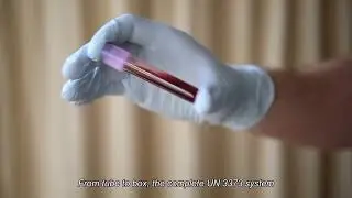 This is how your samples get securely packaged for compliant transport.