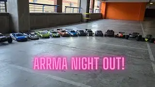 Arrma RC meet at Lakeside, Infraction, Felony, Typhon, Mojave, Kraton.  #arrma #rccar #rc
