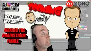 ASSEMBLE MEGABOOB! - MAKING the BRAINSTORM FINALE PT 45 - MOHO ANIMATION
