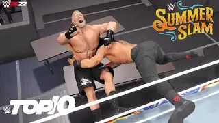 WWE 2K22: SummerSlam 2022 TOP 10 Predictions!