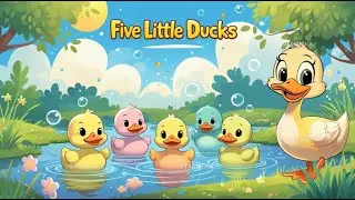 Five Little Ducks Went Out to Play | Fun Duck Song for Kids | Nursery Rhymes 417