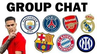 IF FOOTBALL WAS IN A GROUP CHAT