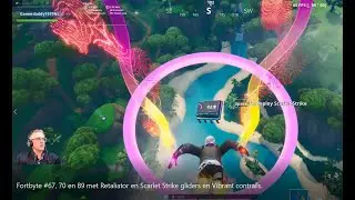 Fortbyte #67, 70 en 89 rings Retaliator en Scarlet Strike glider en Vibrant contrails