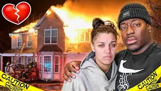 PRAY FOR THE PRINCE FAMILY HOUSE **FIRE FIGHTERS PULLED UP**