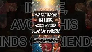 AVOID NEGATIVE FRIENDS AS YOU AGE (THE ART OF FRIENDSHIP) #motivation