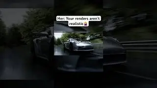 Porsche GT3RS Blender 3D Car Animation #porsche #gt3rs #blender #blender3d #3danimation #fyp #render