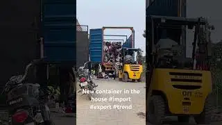 New container in the house #container #clothing #import #export #trending #trendingshorts #panipat
