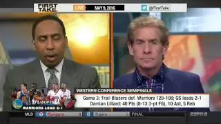 ESPN First Take Today   Damian Lillard Fires Back At ESPN s Skip Bayless