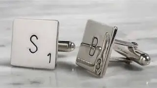 How I Make... Scrabble Cufflinks