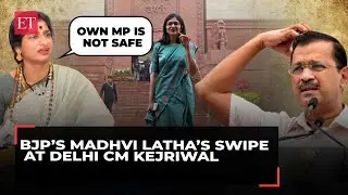 'Own MP is not safe&hellip;': BJP&rsquo;s Madhvi Latha attacks Delhi CM Kejriwal amid Swati Maliwal assault row
