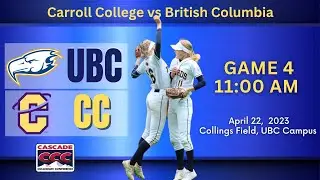UBC THUNDERBIRDS vs CARROLL FIGHTING SAINTS - Game 4