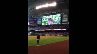 Mackenzie Walker at the Astros