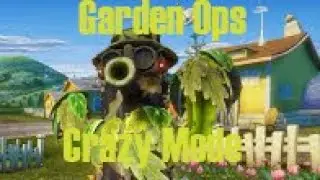 Plants vs Zombies Garden Warfare- Garden Ops, CAMO CACTUS, Solo, CRAZY!!!